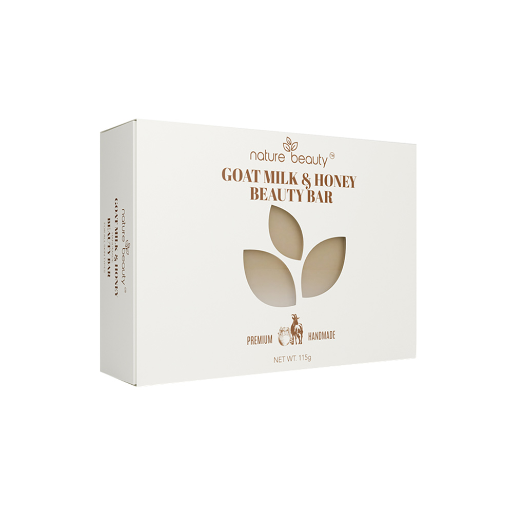 Nature Beauty Goat Milk & Honey Beauty Bar - 115gm