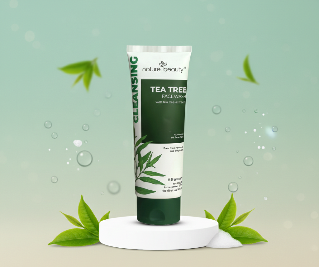 Nature Beauty Tea Tree Facewash 100ml