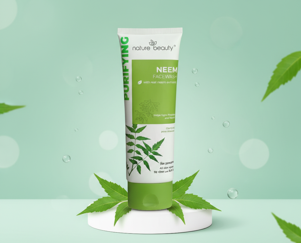 Nature Beauty Neem Facewash - 100ml