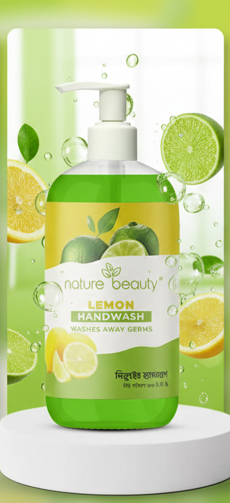 Nature Beauty Lemon Handwash 370ml